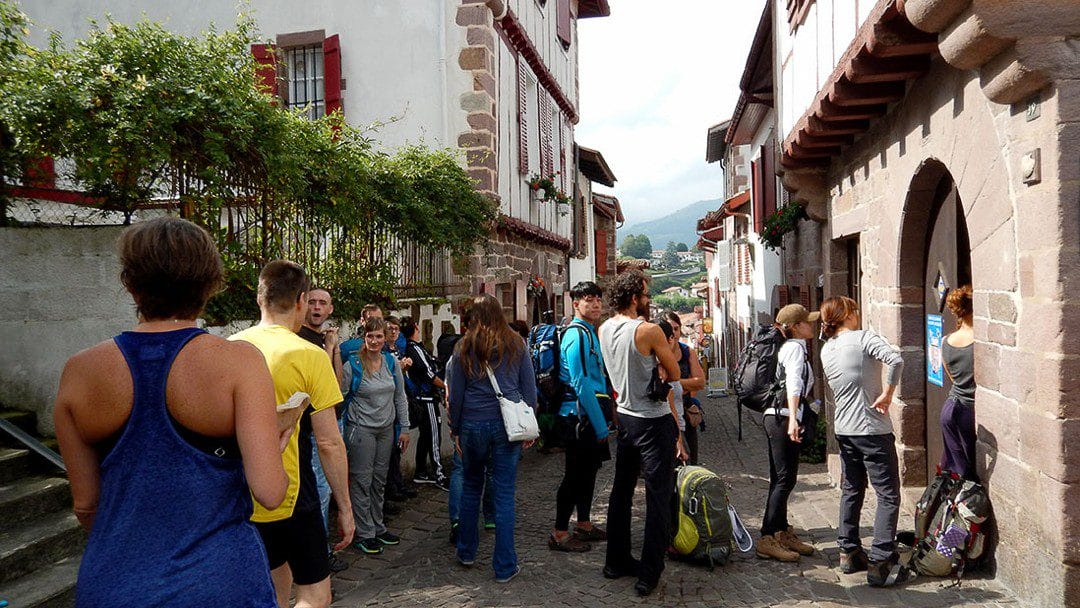 Vertrekken in Saint-Jean-Pied-de-Port