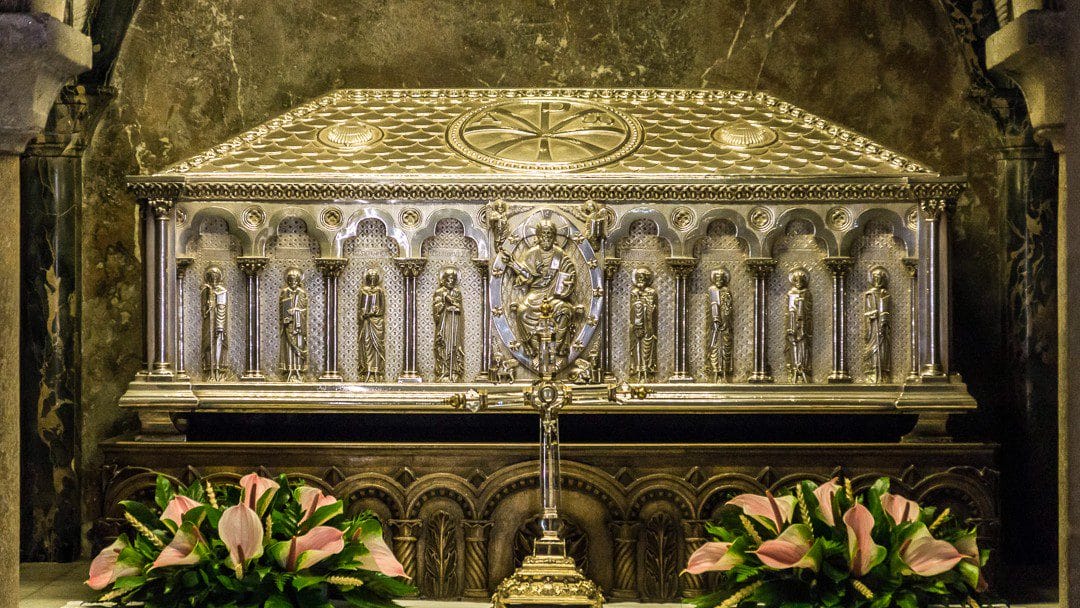 Graf van Sint-Jakob - Reliekkist