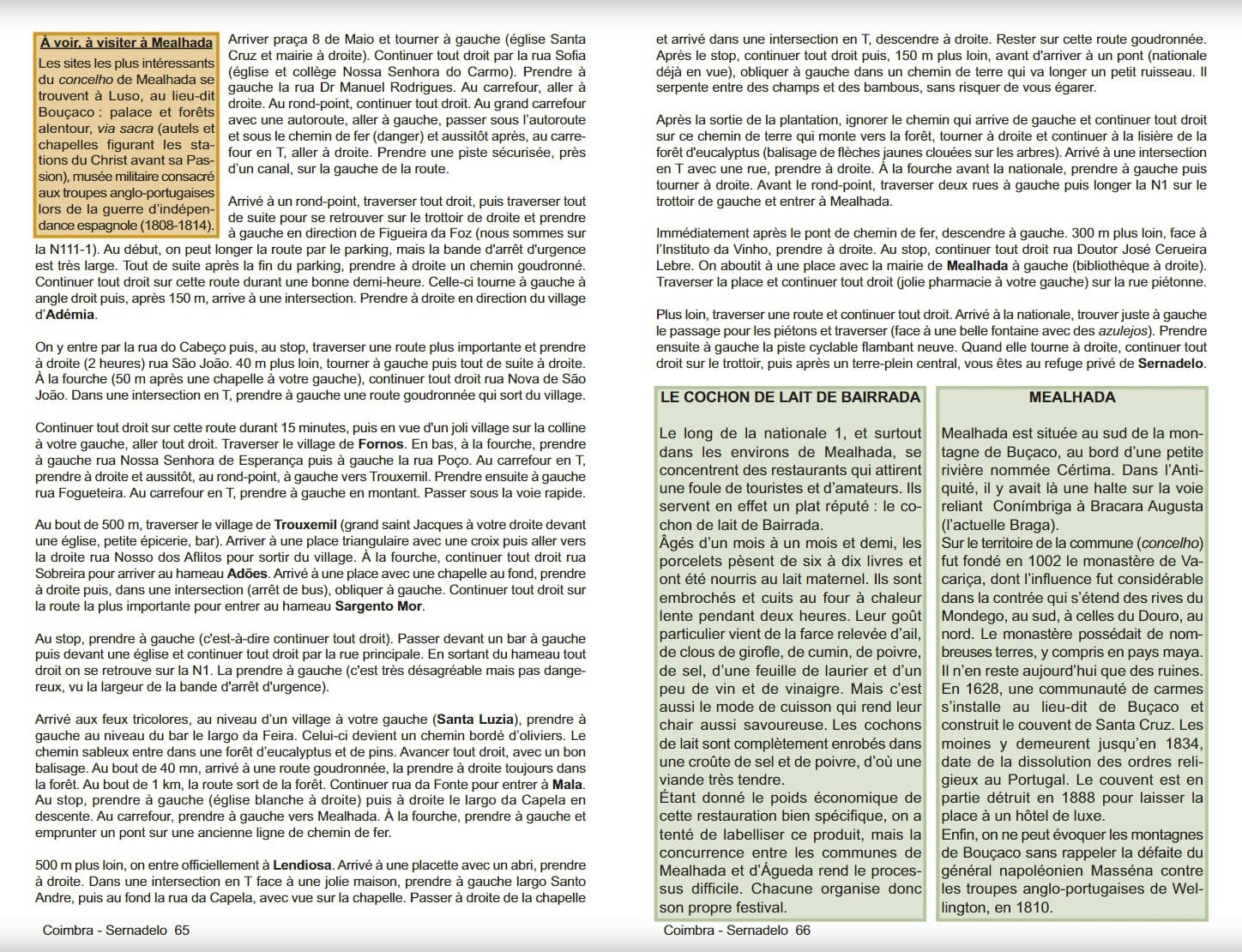 Sur le chemin de Saint-Jacques-de-Compostelle - Le Chemin Portugais, la Via Lusitana - binnenbladzijden Sur le chemin de Saint-Jacques-de-CompostelleLe Chemin Portugais, la Via Lusitana