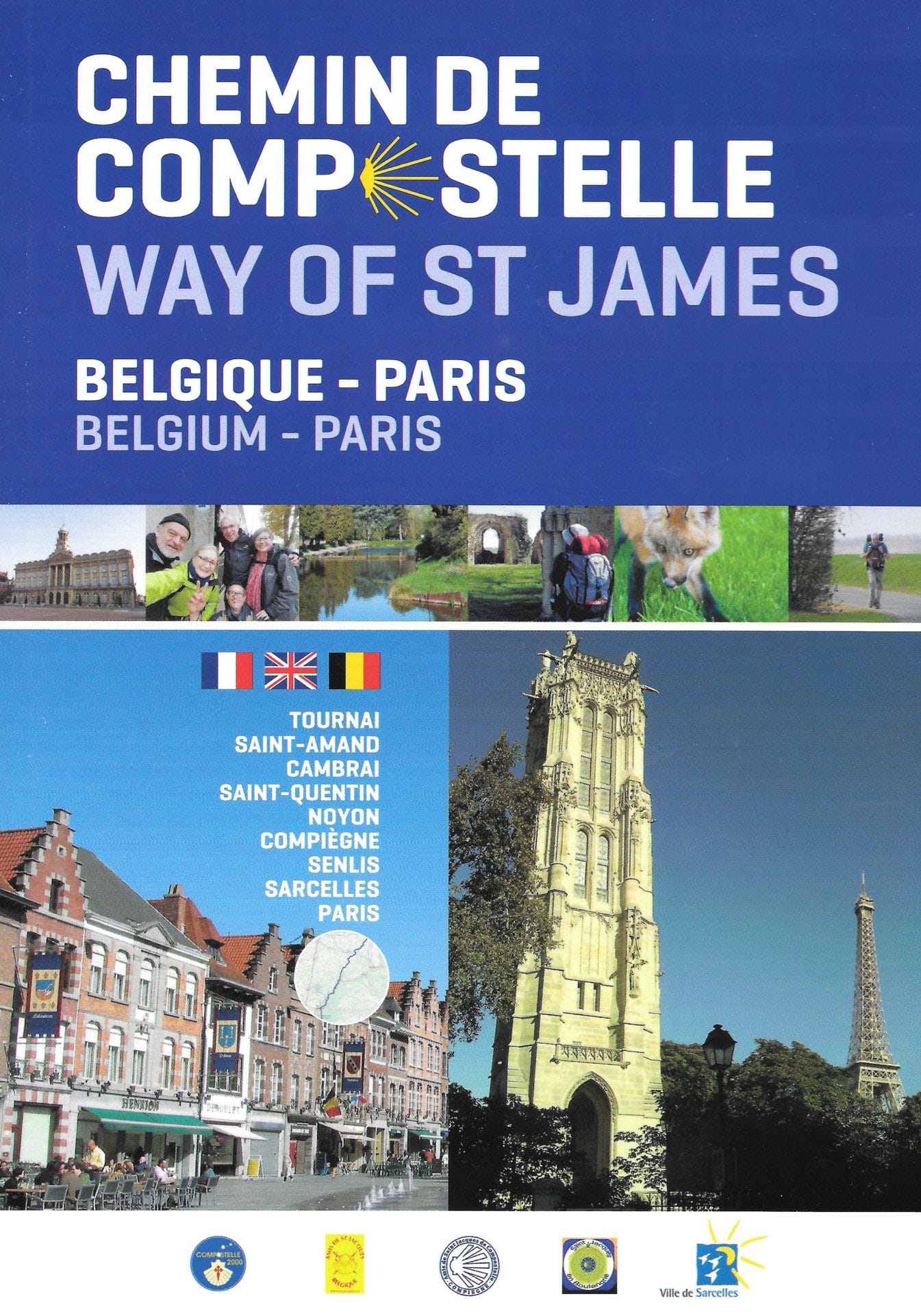Chemin de Compostelle – Belgique - Paris