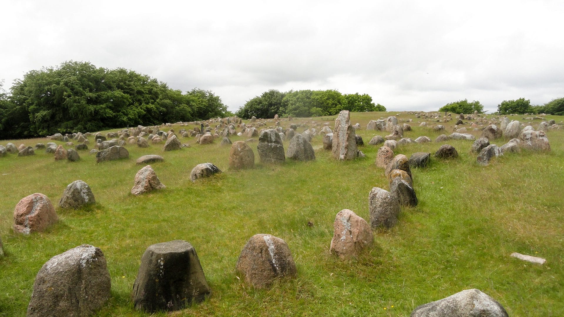 Vikingsite Lindholm Høje nabij Aalborg