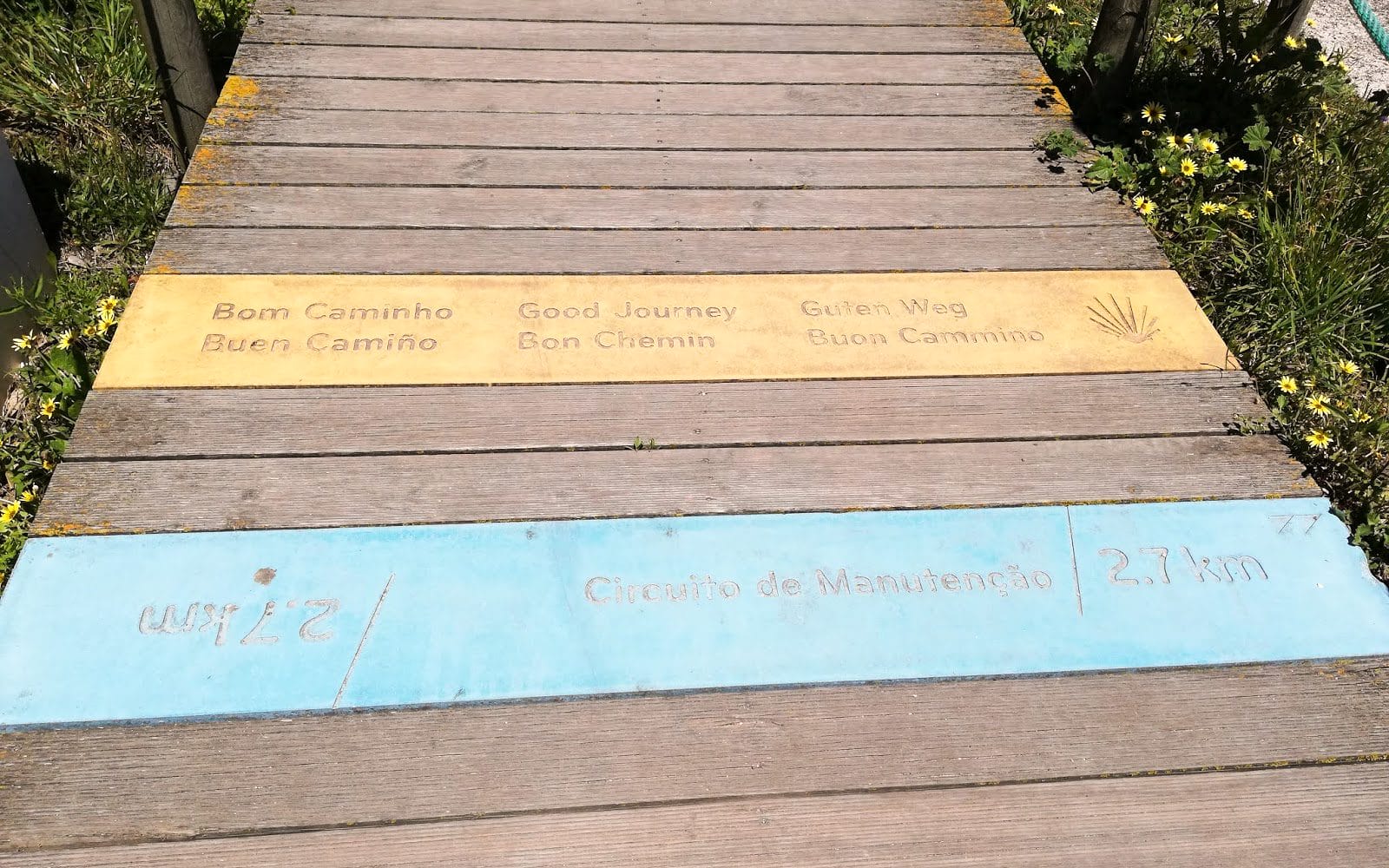 Inge op de Camino Portugués