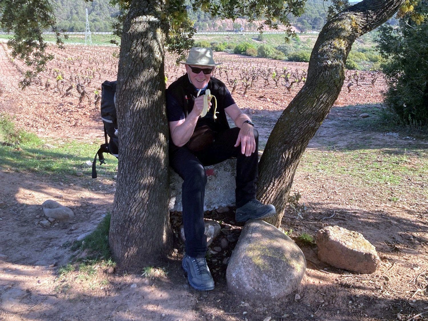 Jaak Kerckhofs op de Camino Francés