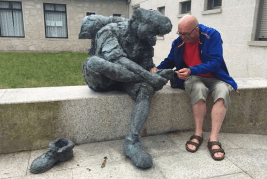 Voetverzorging onderweg