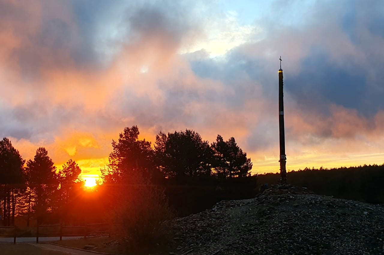 Robert Berns langs de Camino Francés