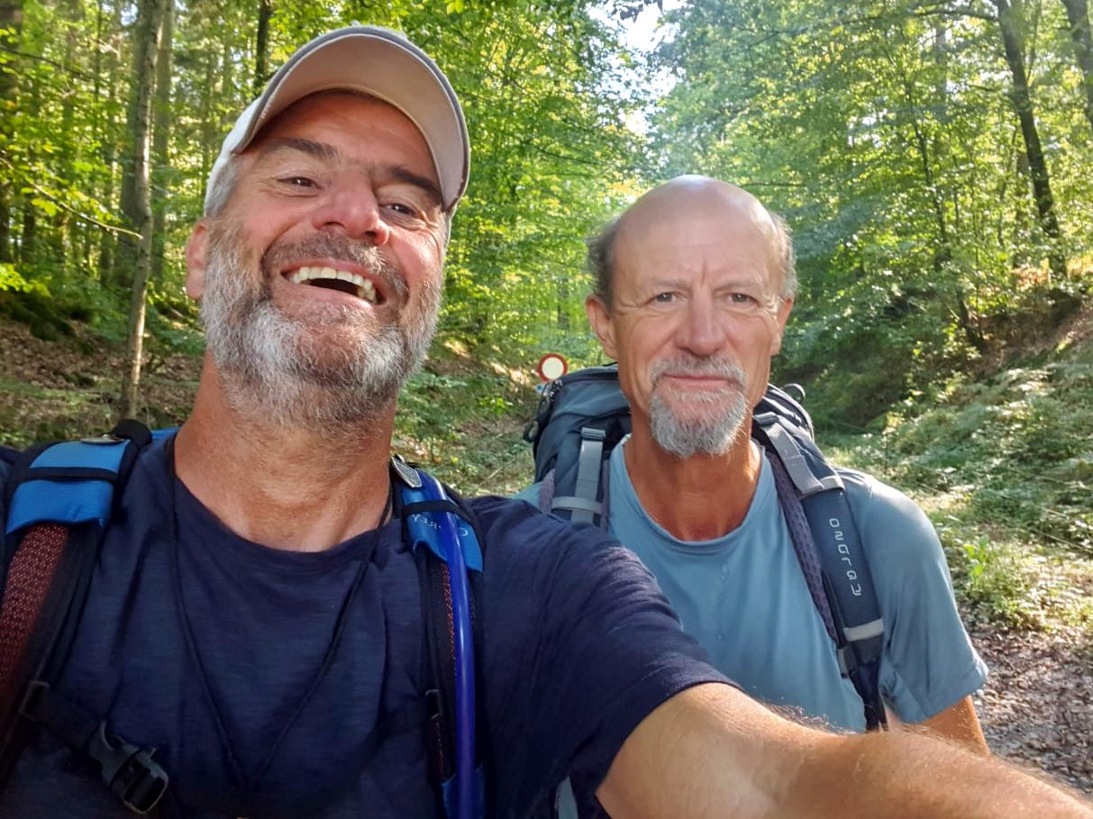 Robert Berns langs de Via Monastica