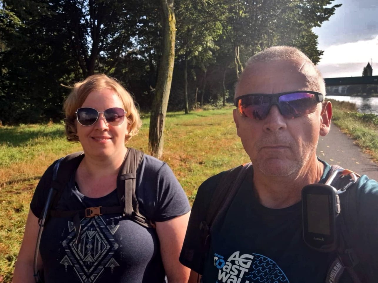 Clair en Marc op de Via Brugensis