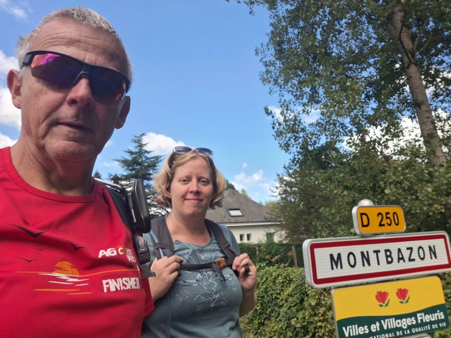 Clair en Marc op de Via Turonensis