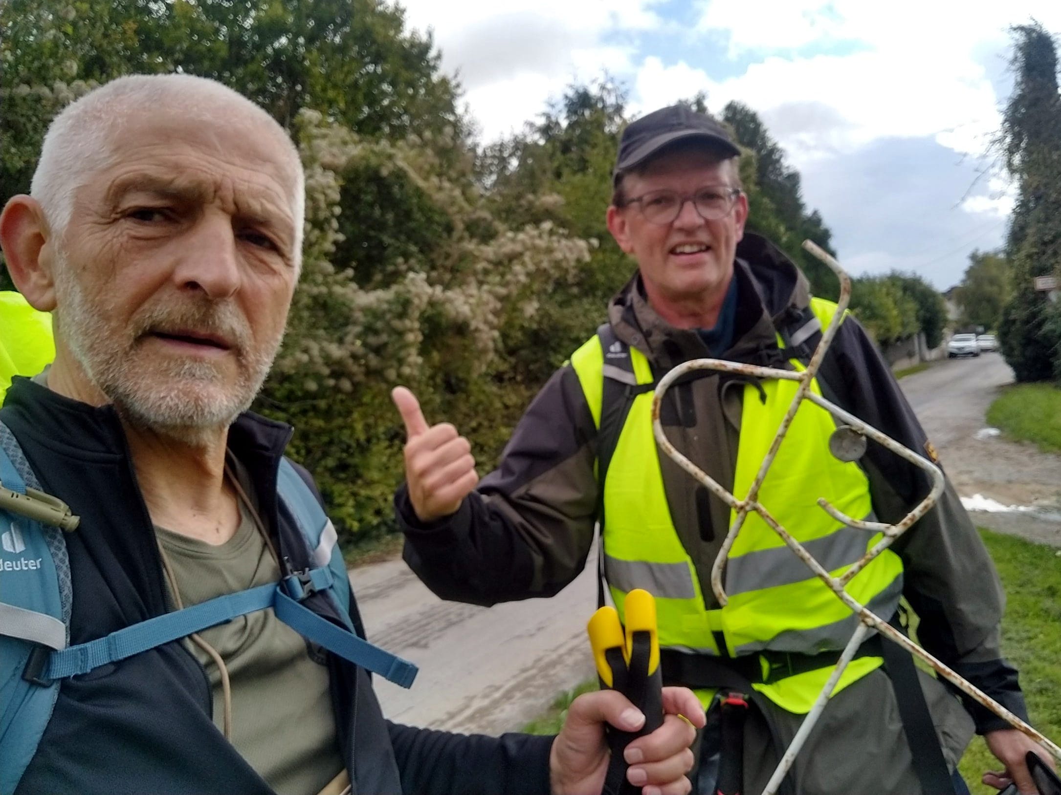 Luc Van Hoof tussen Baye en Vindey