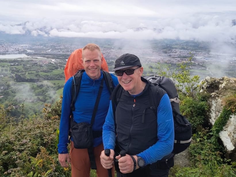 Jaak Kerckhofs met zoon Maarten